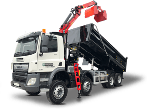 32T Tipper Truck with Grab