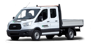 3.5T Dropside Crew Cab with Tail Lift
