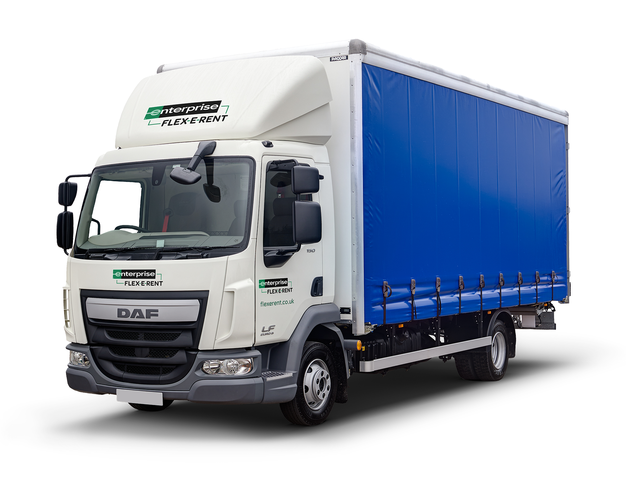 7.5T Curtain Truck Tuck Away Lift